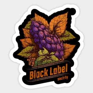 Vintage Black Label Society - Save the Plant Sticker